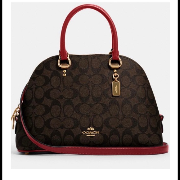 Katy Satchel In Signature Canvas - Picture 1 of 11